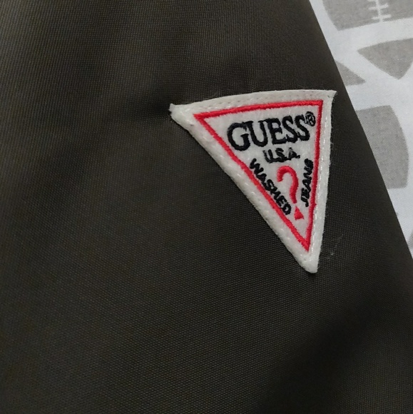 Men's Guess Bomber Jacket - Picture 6 of 7